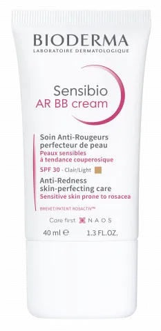 BIODERMA zdjecie produktu, Sensibio AR BB cream 40ml, krem bb do skory wrazliwej i naczynkowej